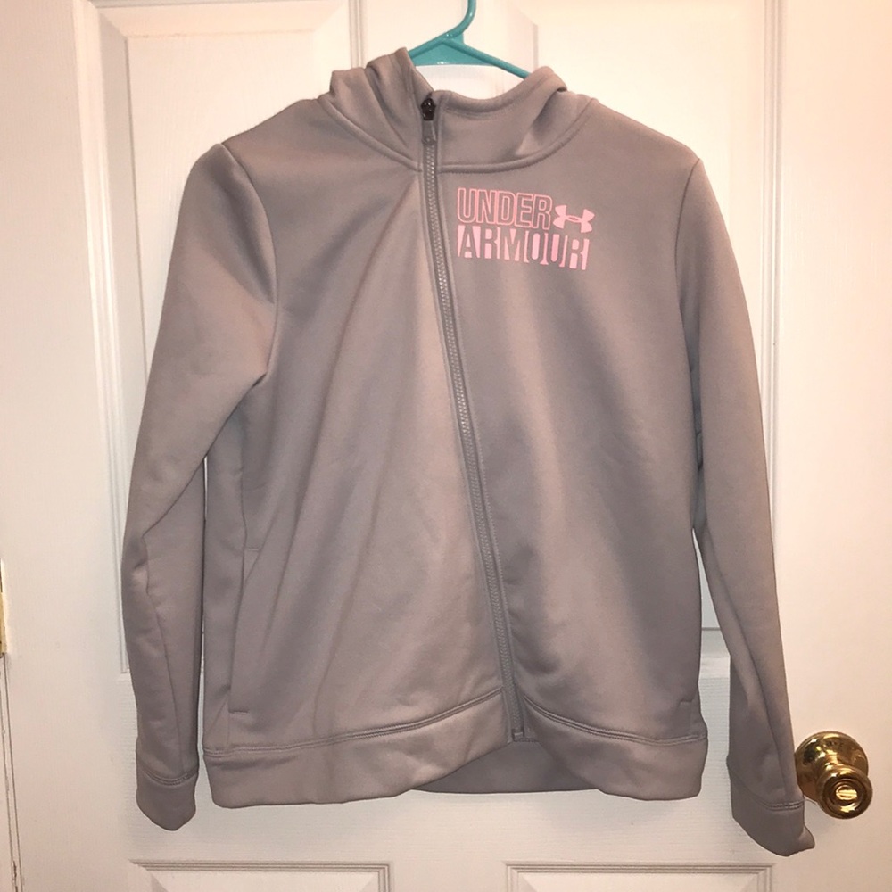 Kids under armor fleece lined sweatshirt